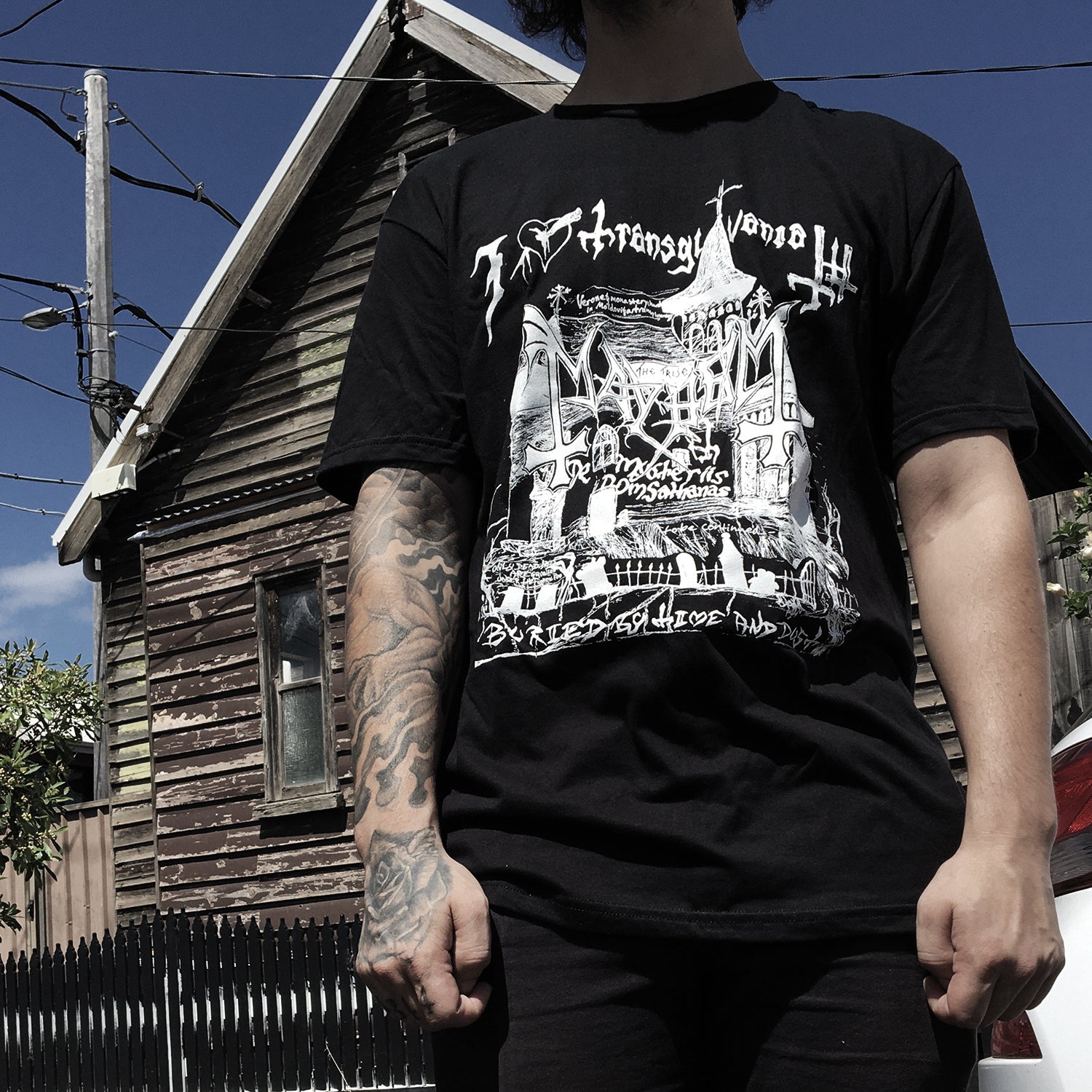 Mayhem - Transylvania Tee (Black)