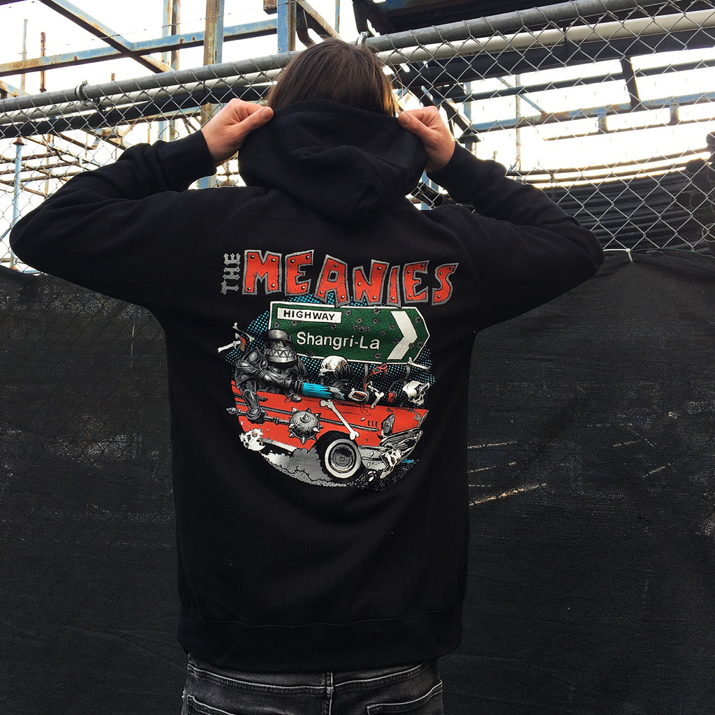 The Meanies - Shangri La Zip-Up Hoodie (Black)