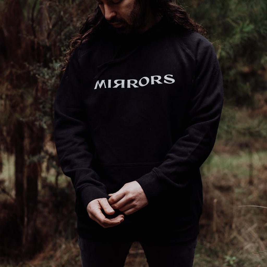 Mirrors - Beneath The Sand Pullover Hoodie (Black) front