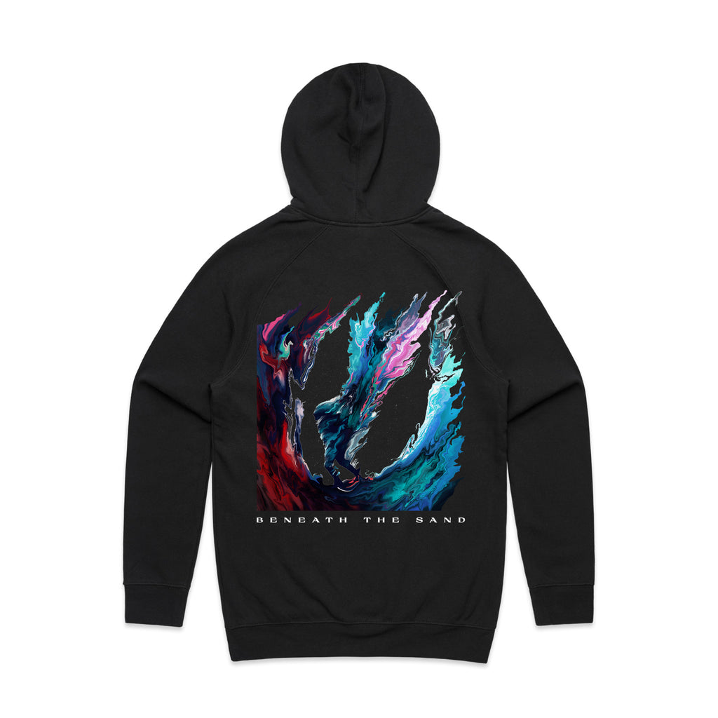 Mirrors - Beneath The Sand Pullover Hoodie (Black) back