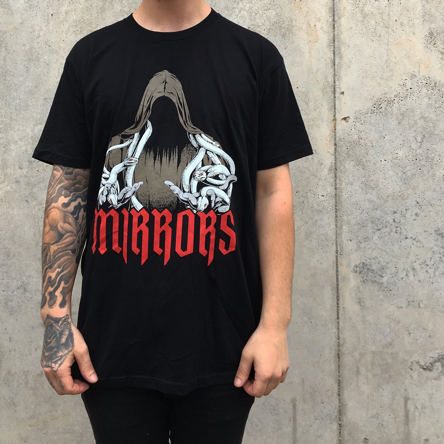 Mirrors - Cloak T-Shirt (Black)