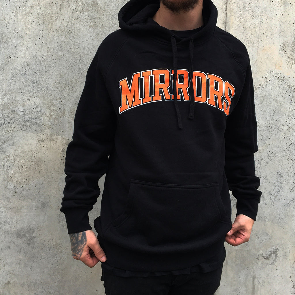 Mirrors - Varsity Pullover Hoodie (Black)