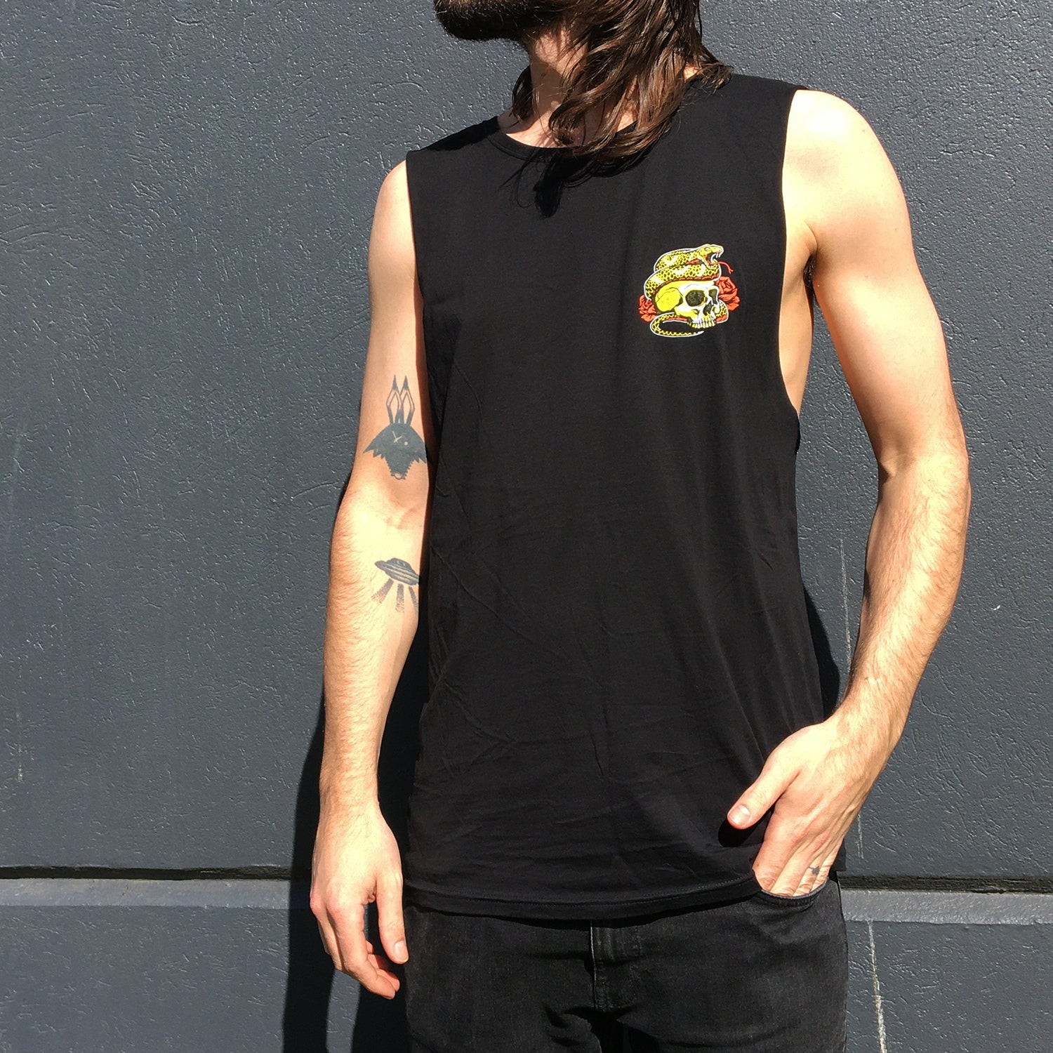 Mirrors - Snake Tank (Black)