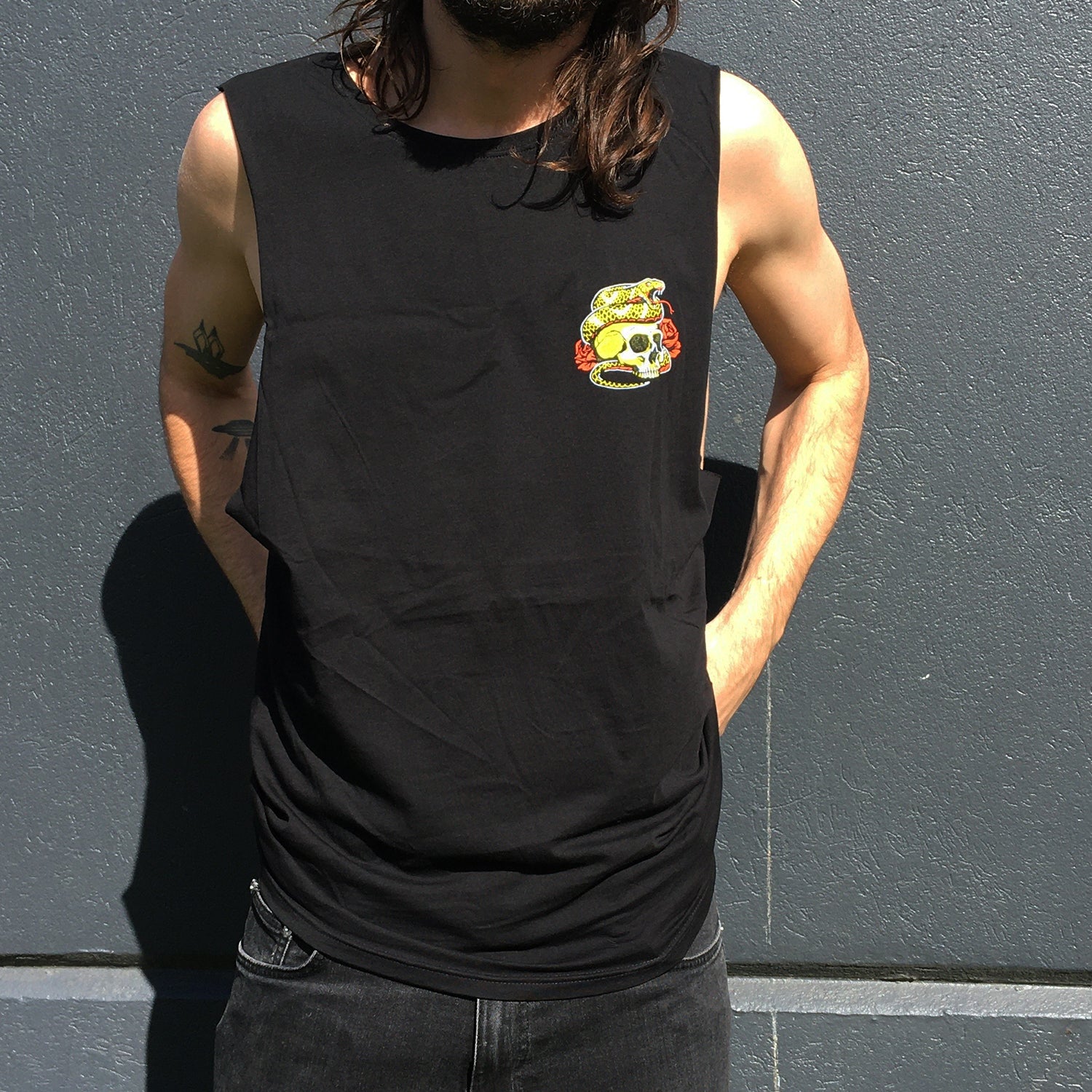 Mirrors - Snake Tank (Black)