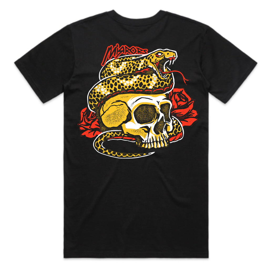 Mirrors - Snake Tee (Black)