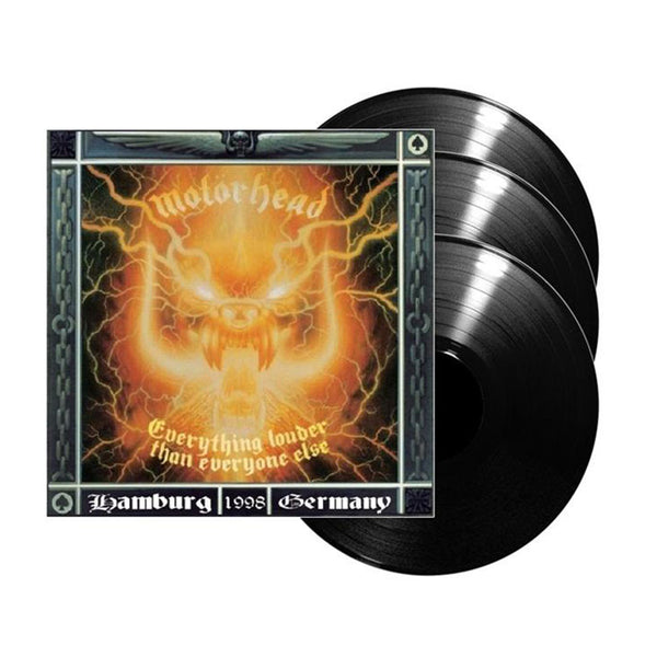 Motörhead - Everything Louder Than Everyone Else 3LP (Black Vinyl)