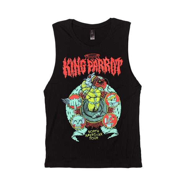 King Parrot - North American Tour Tank (Womens)