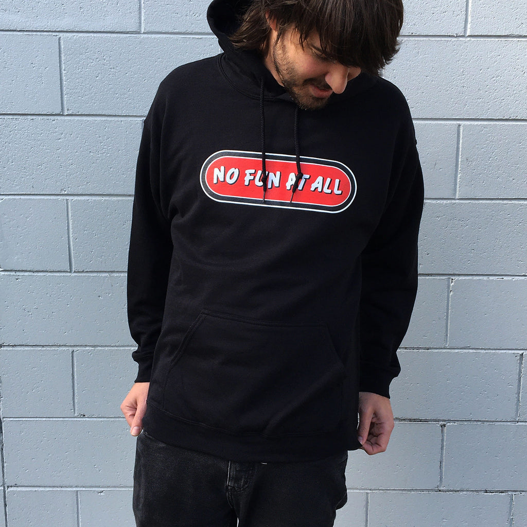 No Fun At All - No Fun At All Logo Hoodie (Black)
