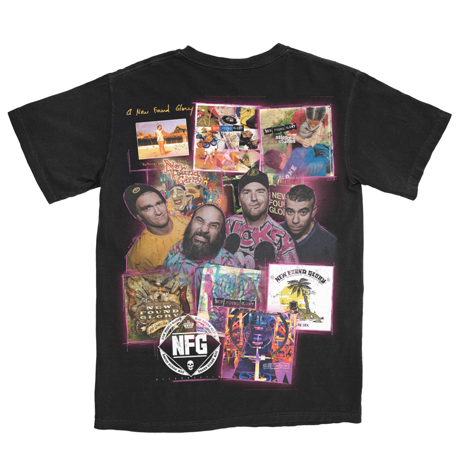 New Found Glory - Vintage Tee (Black)