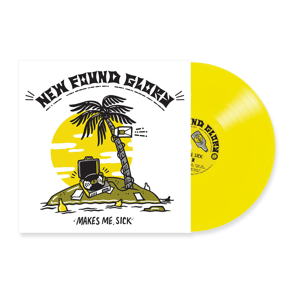 New Found Glory - Makes Me Sick LP (Yellow)