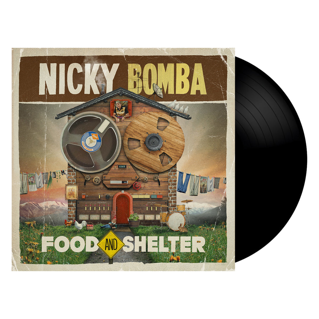Nicky Bomba - Food And Shelter LP (Black)