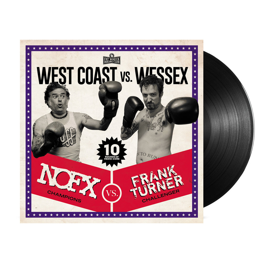 NOFX / FRANK TURNER - West Coast vs. Wessex LP (Black)