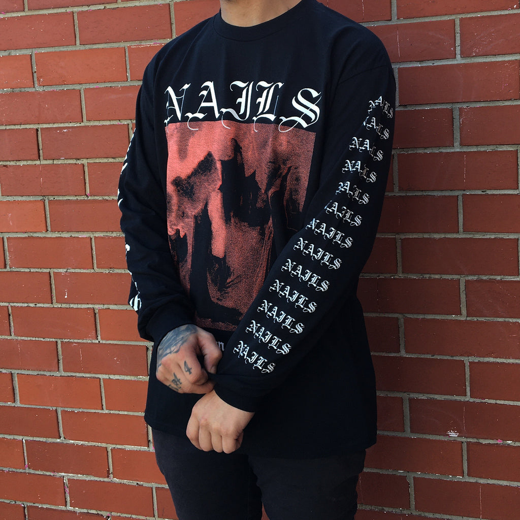 Nails - Abandon All Life Long Sleeve (Black)