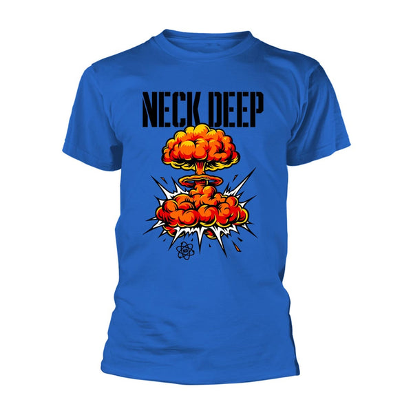 Neck Deep - Bomb Cloud T-shirt (Blue)