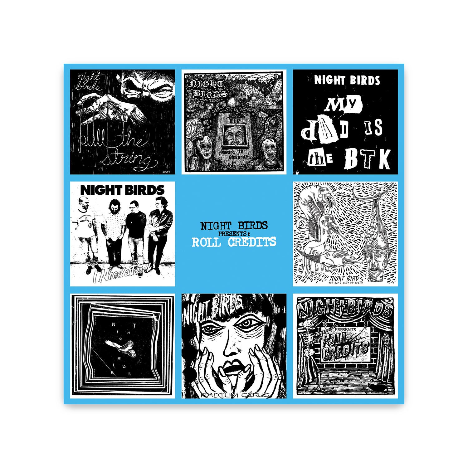 Night Birds - Roll Credits CD