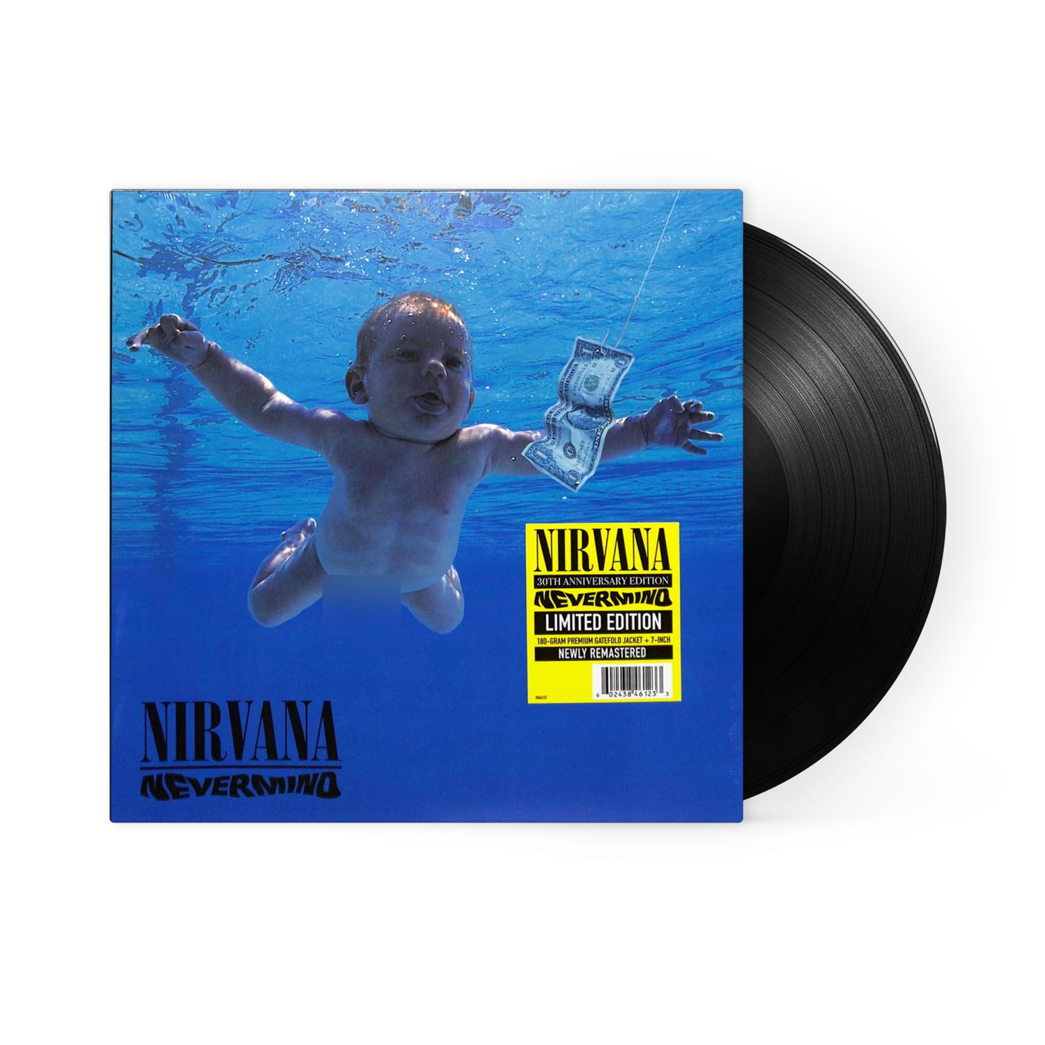 Nevermind - 30th Anniversary Edition LP (Black Vinyl + 7")