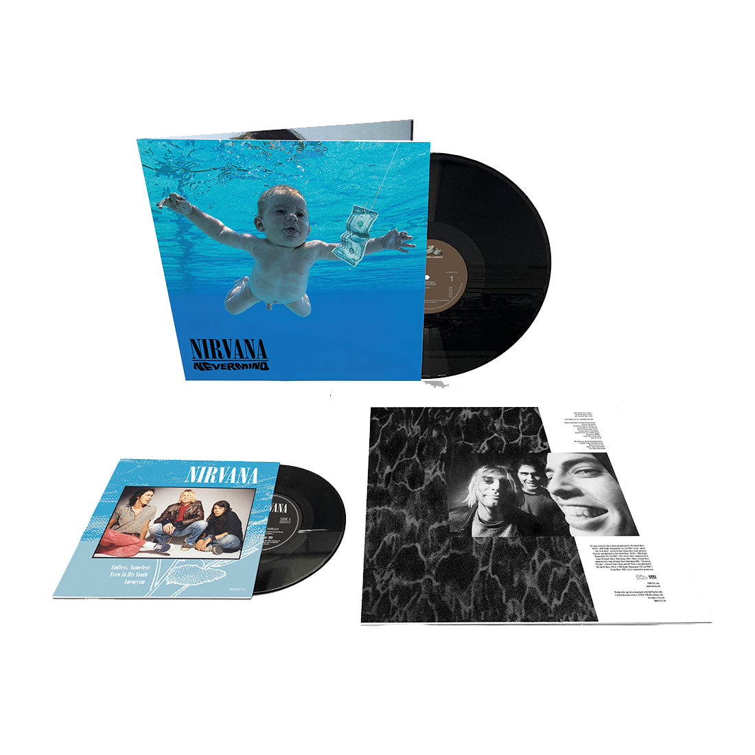 Nevermind - 30th Anniversary Edition LP (Black Vinyl + 7")