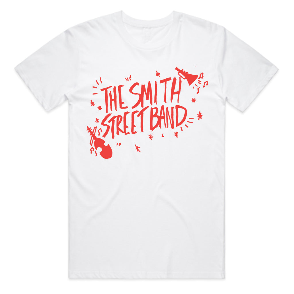 The Smith Street Band - Orchestra T-Shirt (White)
