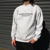 Ocean Sleeper - Barbed Logo Crewneck (Snow Marle)