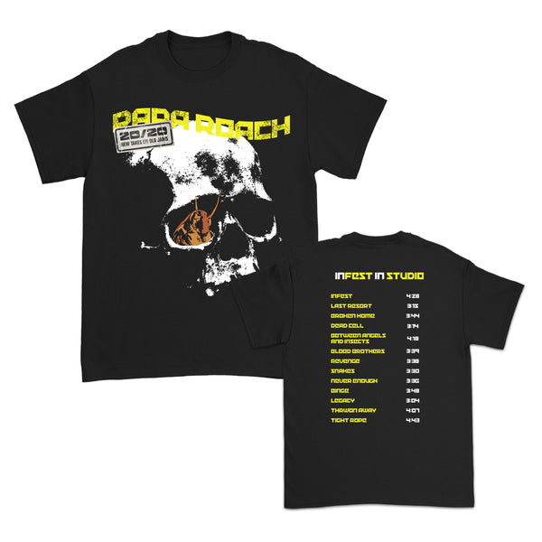 Papa Roach - Infest In Studio Tshirt (Black)