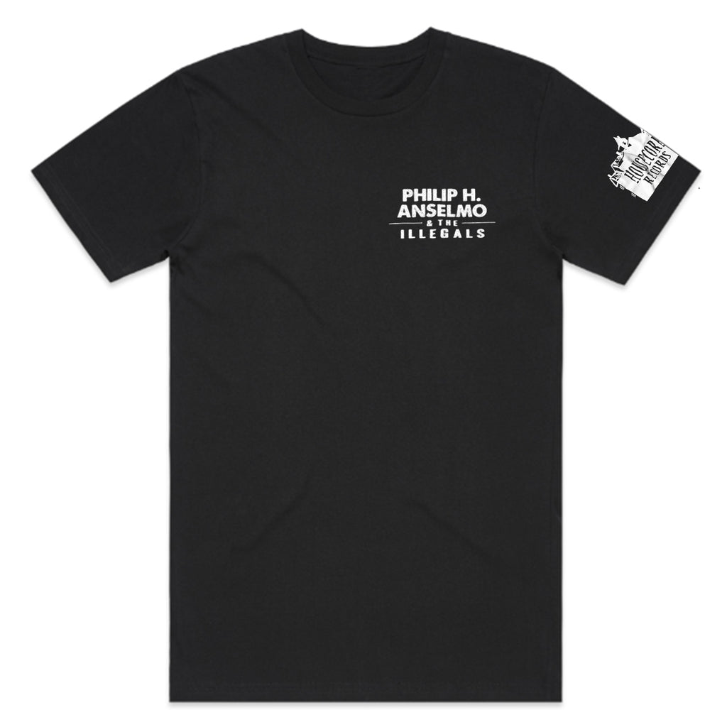 Philip H. Anselmo & The Illegals - Logo Pocket Print T-Shirt