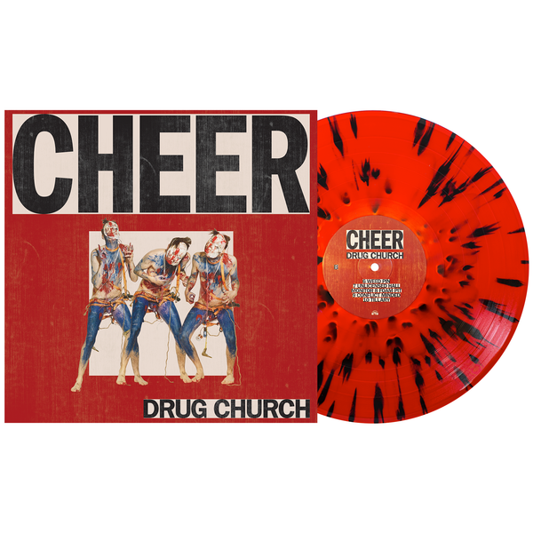 Drug Church - Cheer 12" Vinyl (Bone in Blood Red w/ Heavy Black Splatter)
