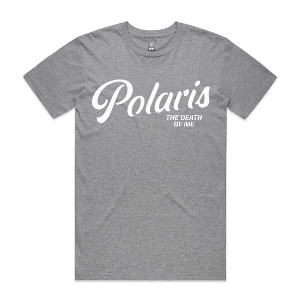 Polaris - Script Tee (Grey Marle)