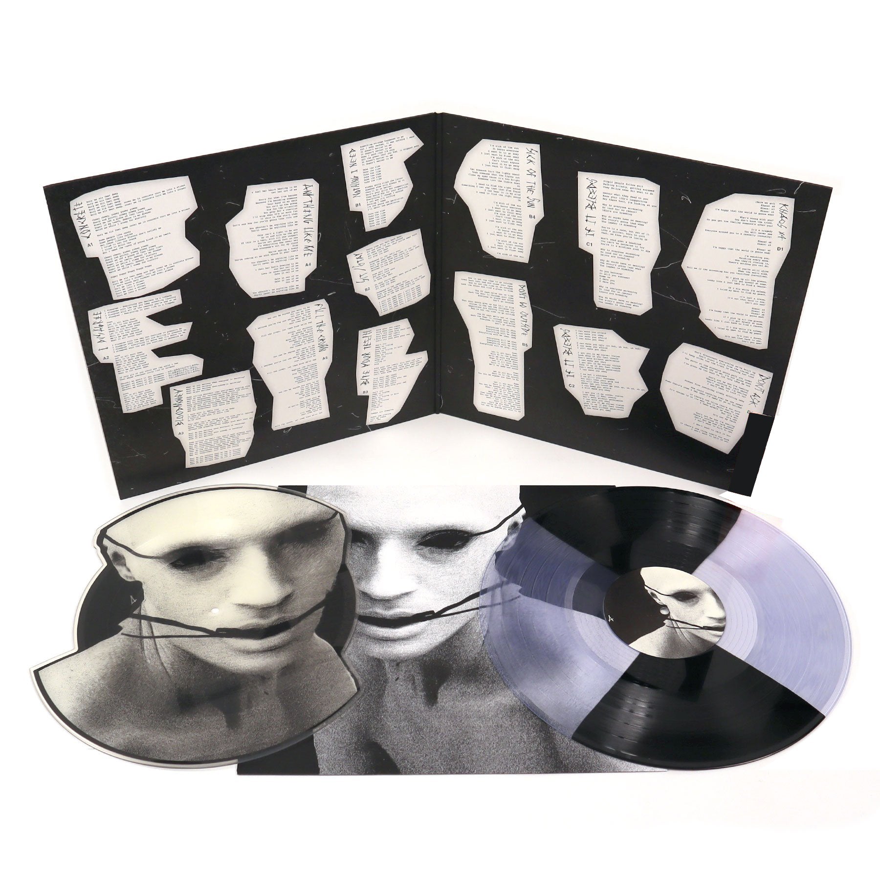 Poppy - I Disagree (More) 2LP (Black & White Galaxy / Die-Cut Picture Disc)