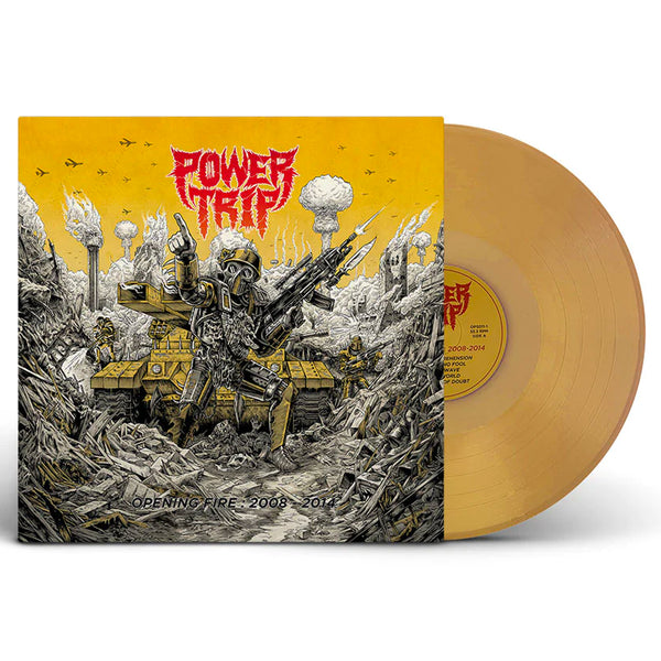 Power Trip - Opening Fire : 2008-2014 LP (Mustard Yellow Vinyl)