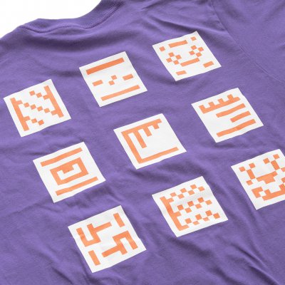 Com Truise - Persuasion System Grid Tee (Purple) back
