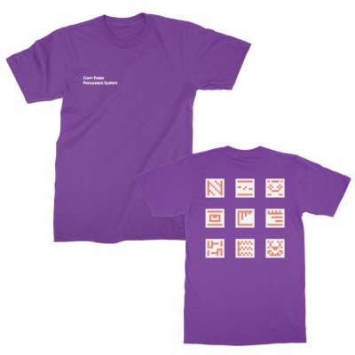 Com Truise - Persuasion System Grid Tee (Purple)