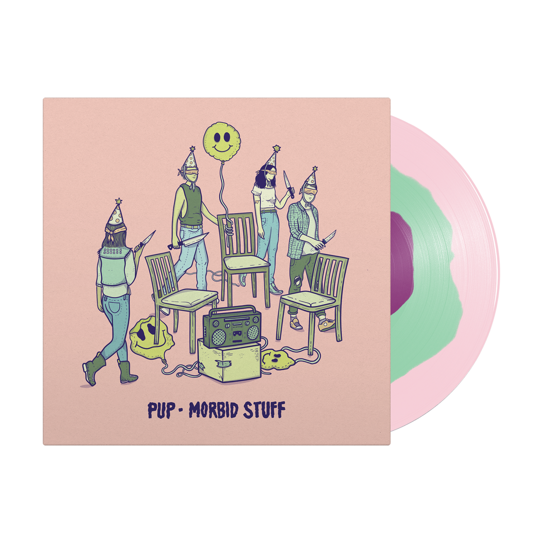 PUP - Morbid Stuff LP (Mint, Purple and Baby Pink Vinyl)