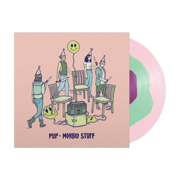 PUP - Morbid Stuff LP (Mint, Purple and Baby Pink Vinyl)
