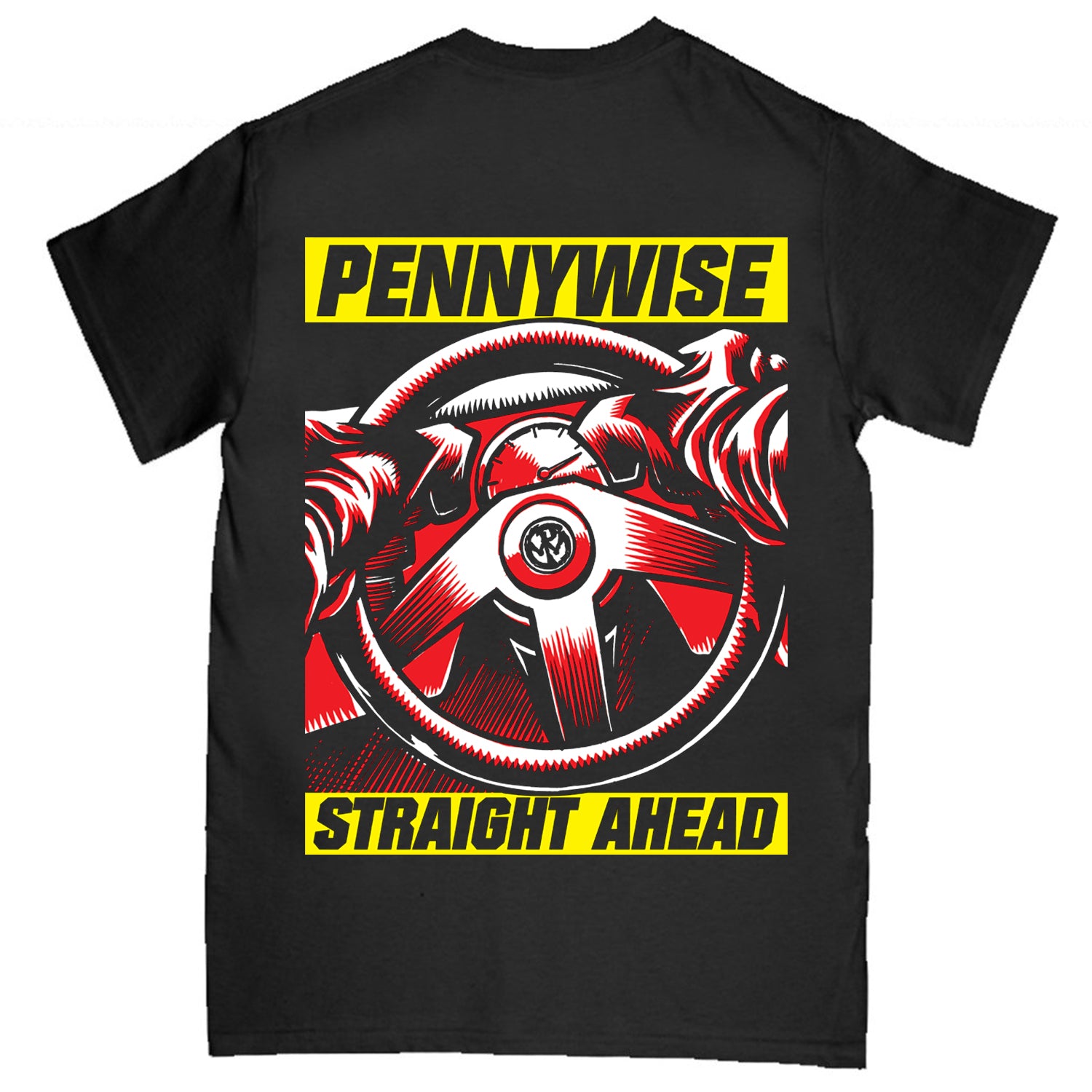 Pennywise - Straight Ahead 20th Anniv. Tour Tee (Black)