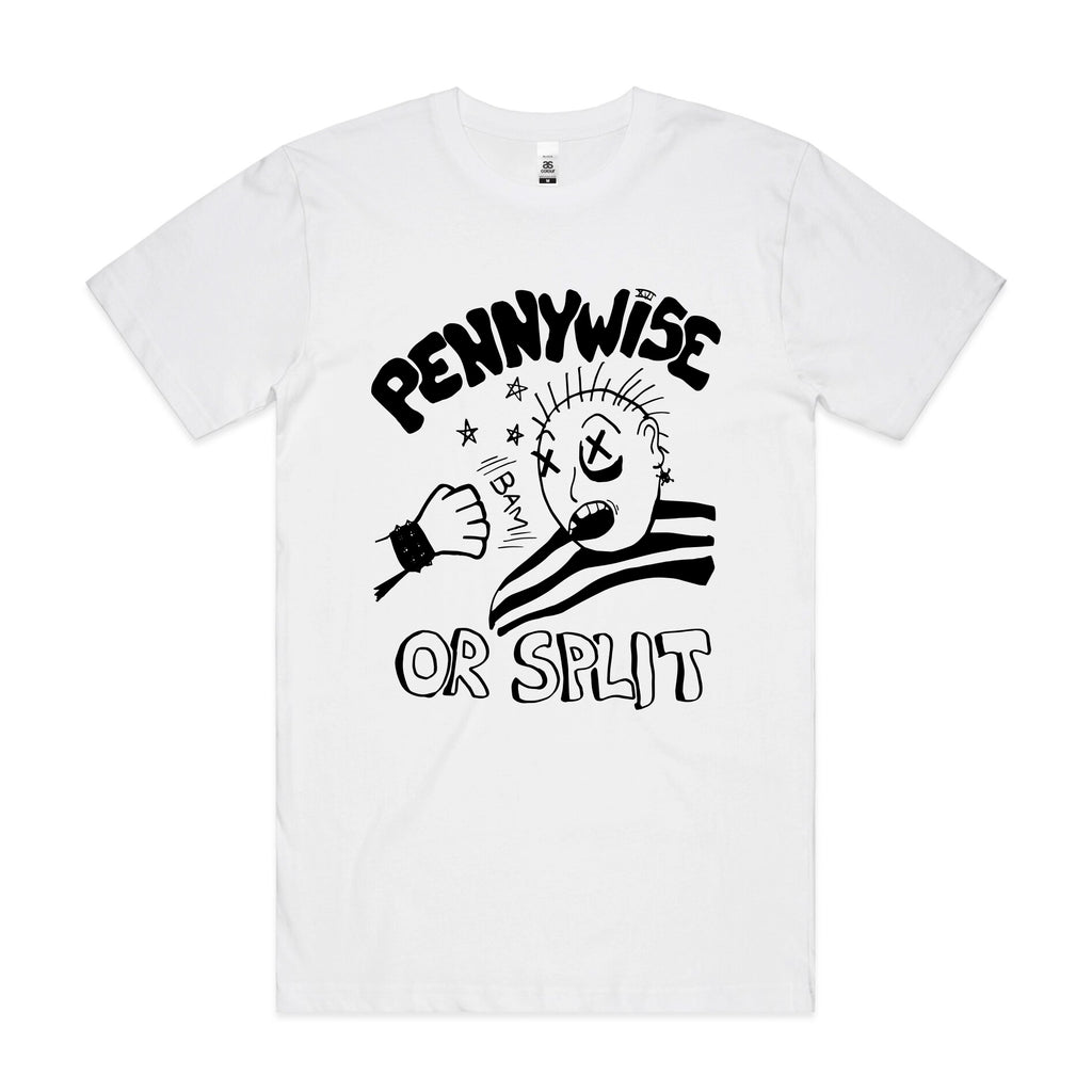 Pennywise - PW or Split Tee (White)
