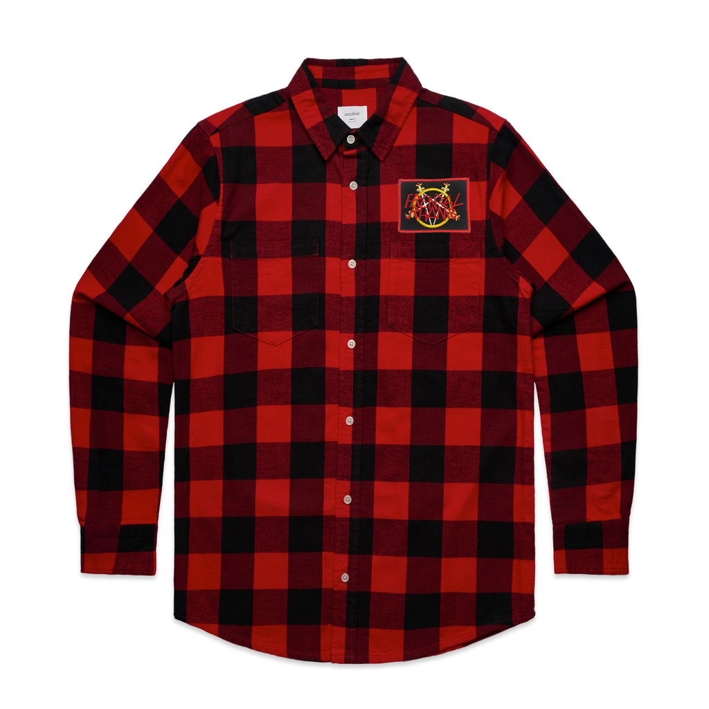 Frenzal Rhomb - Pell Awaits Patch Flannel