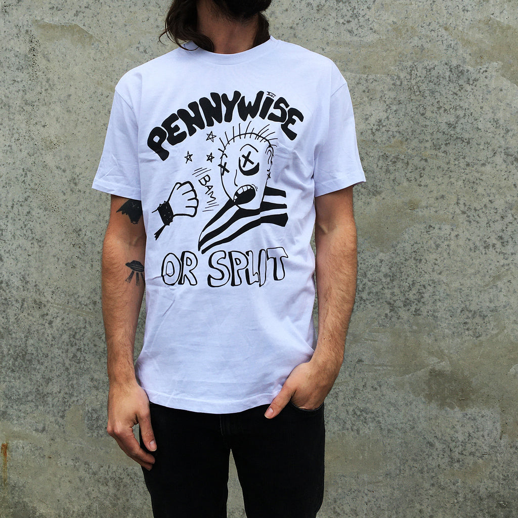 Pennywise - PW or Split Tee (White)