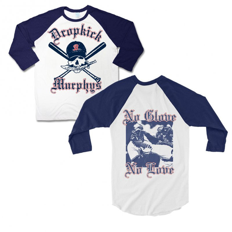 Dropkick Murphys - Pirate Baseball Tee Navy