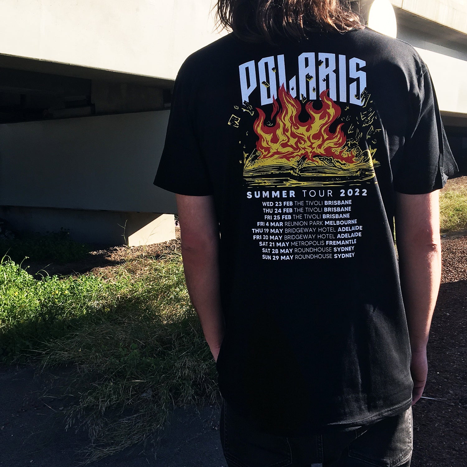 Polaris - Summer 2022 Tour Tee (Black)