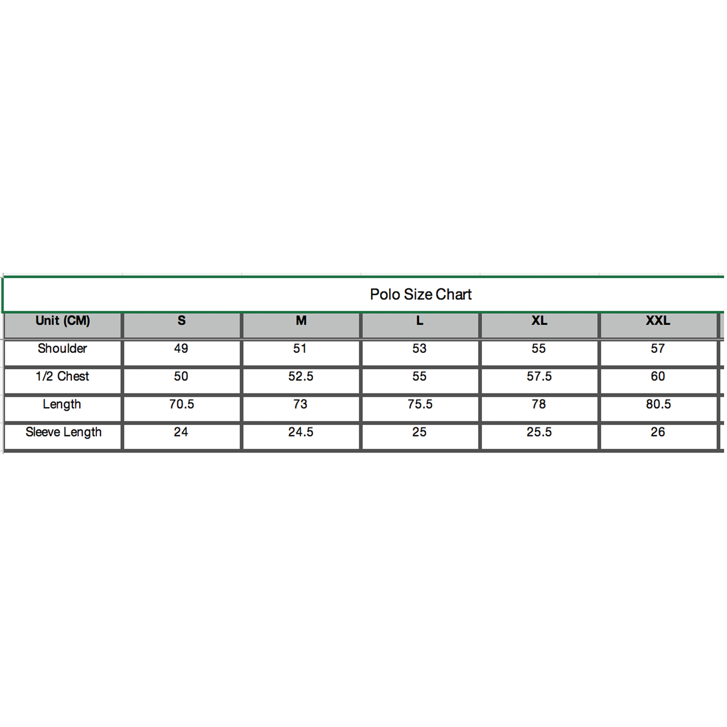 Rancid - D Skull Embroidered Polo size Chart