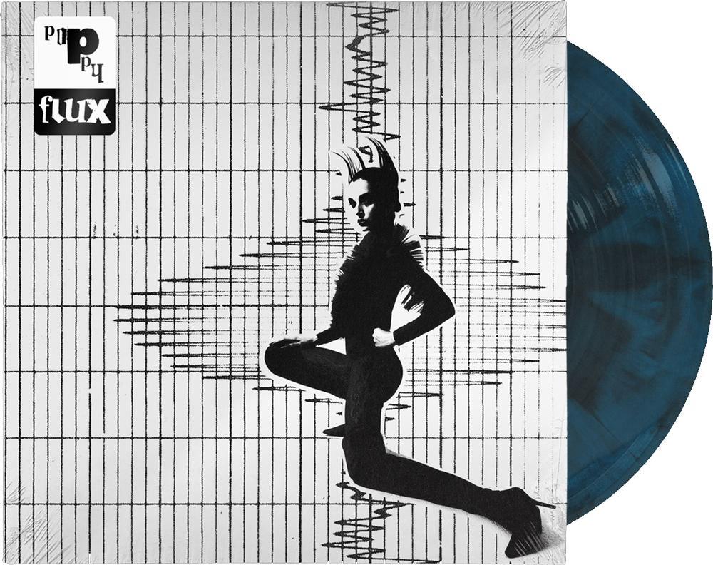 Poppy - Flux LP (Black + Aqua Blue Galaxy Vinyl)
