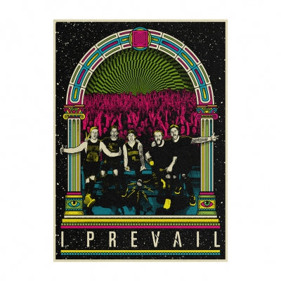 I Prevail Post Traumatic Live Black Light Poster