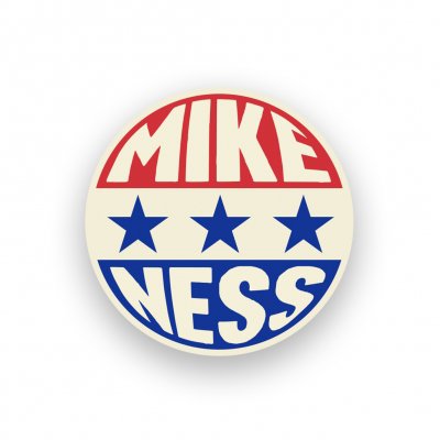 Mike Ness - Presidential Pin