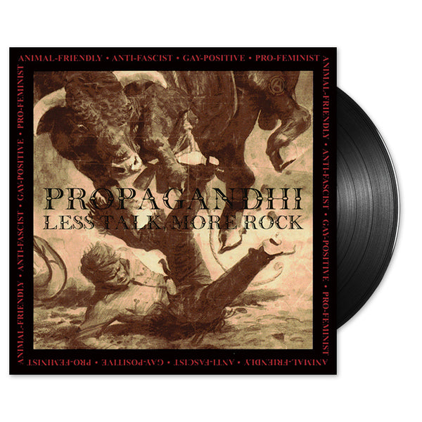 Propagandhi - Less Talk, More Rock LP Black