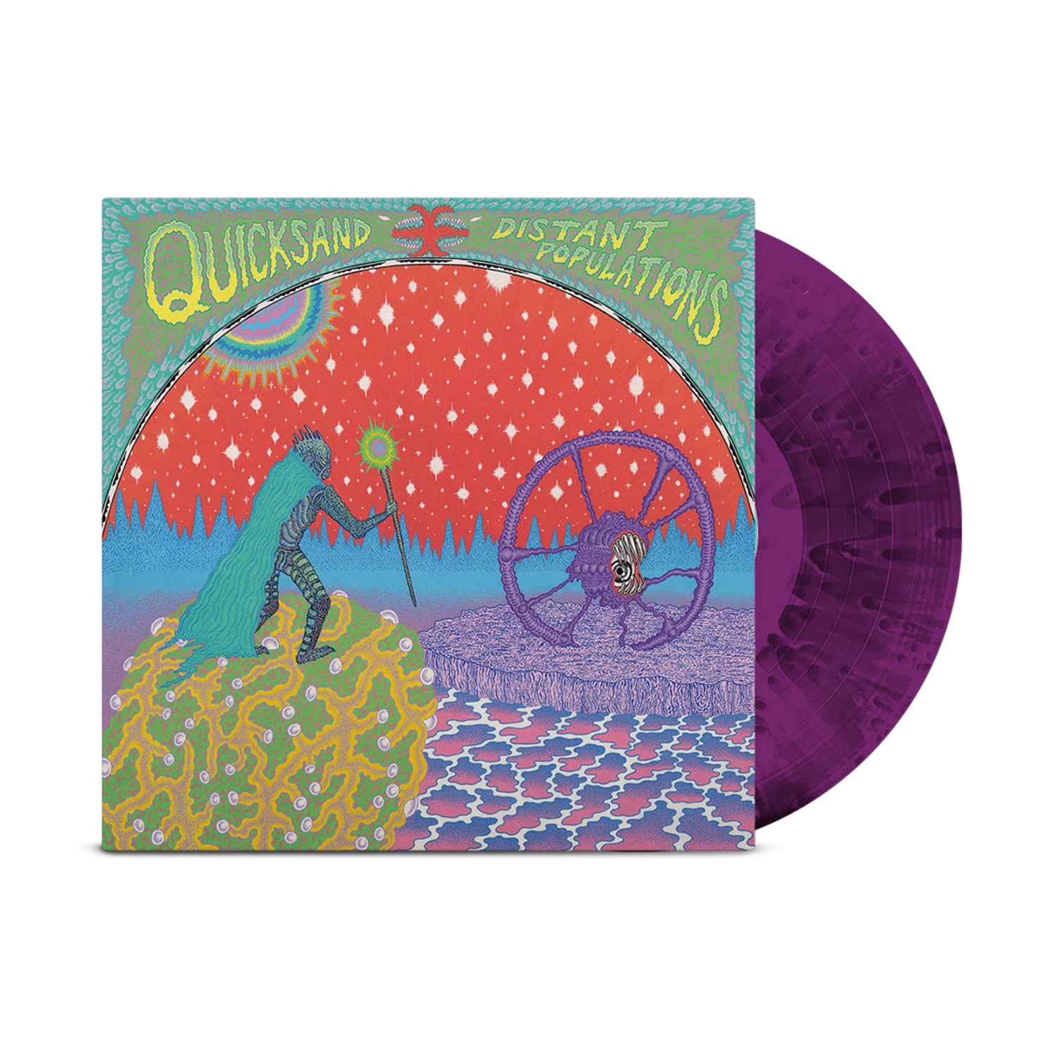 Quicksand - Distant Populations LP (Purple Cloudy)