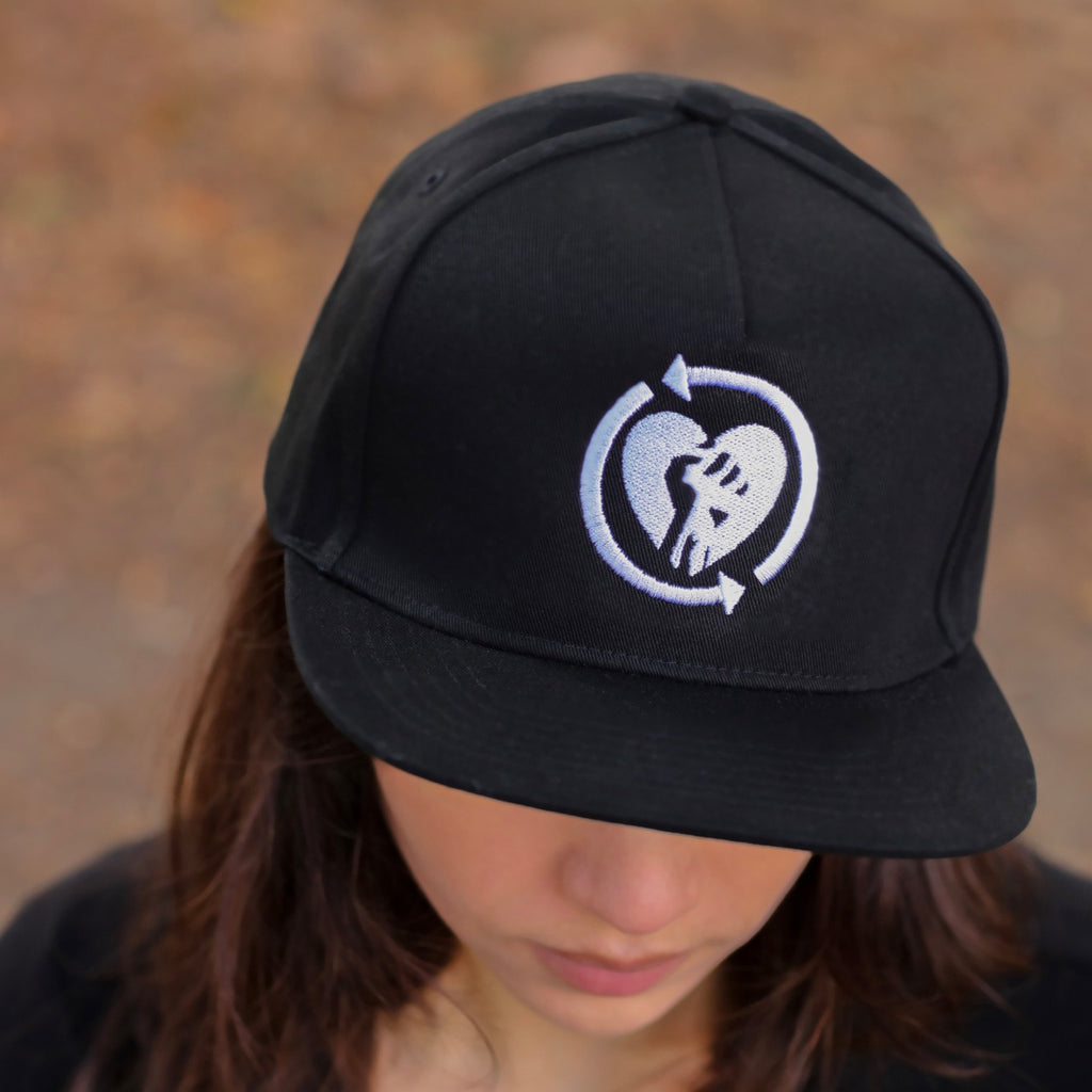 Rise Against - Heart Fist Logo NG Snapback (Black)