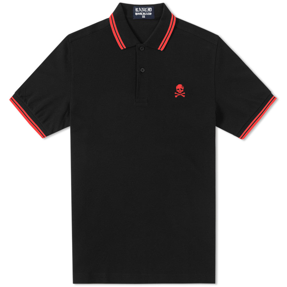  Rancid – Rancid D Skull Polo (Black)