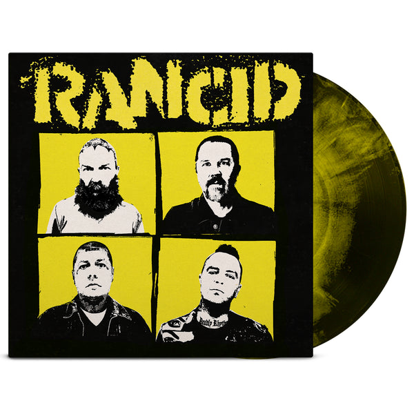 Rancid -  Tomorrow Never Comes LP (Galaxy Solid Black & Yellow Vinyl)