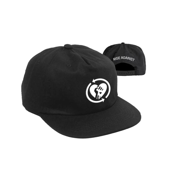 Rise Against - Heart Fist Logo NG Snapback (Black)