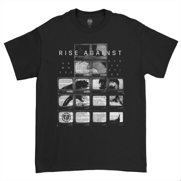 Rise Against - Nowhere Generation T-shirt (Black)